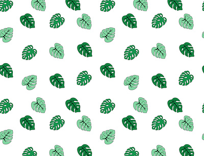 MONSTERA PATTERN design fabric design fabric pattern floral pattern illustration leaf monstera pattern art patterns seamless pattern texture wallpaper design