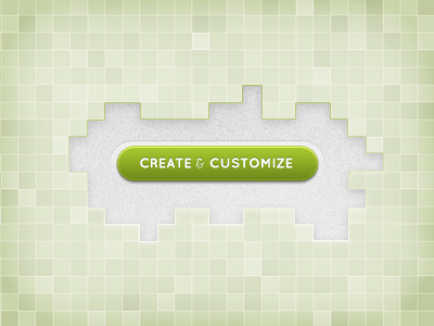 Create & Customize blocks bricks button green grey noise pixelated texture