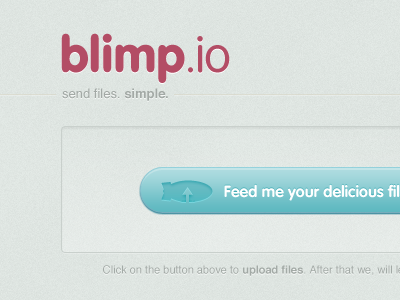 blimp.io (just for fun) blimp blimpio blue file grey illustration noise pink red sharing texture uploading