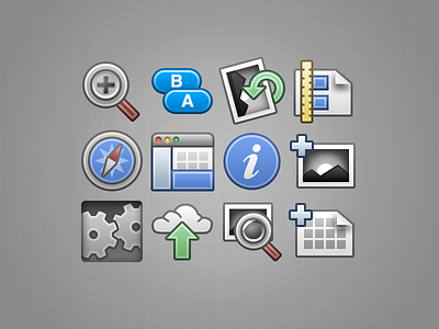 InstantGallery 2 toolbar icons