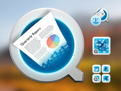 QRecall Icon Overhaul app graphic design icons logo mac os x qrecall software