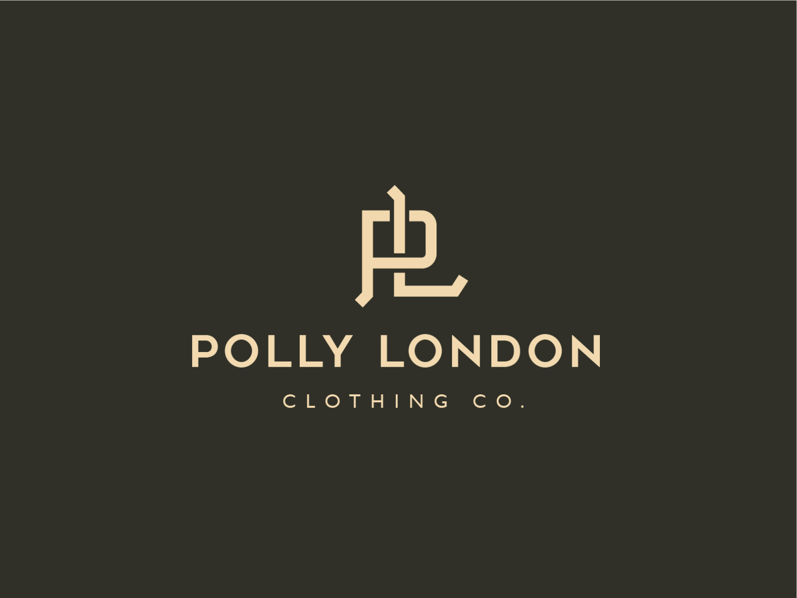Polly London Clothing Logo by Dzineloop | Irfan Khatri on Dribbble