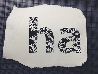 typography test cuts craft kiasue letter paper papercraft papercut papercutting progress typo typography