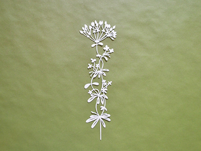 little spring thing #3 art artwork craft cutout design flower handmade illustration paper papercut papercutting spring