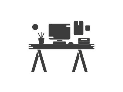 workingspace illustration portfolio design flat icon icondesign iconography illustration kia sue pictogram portfolio