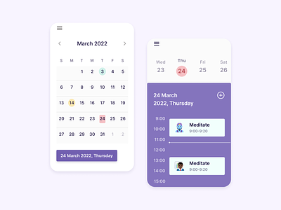 Day 11 Calendar Card calendar calendar card calendar design calendar ui clean clean ui day 11 calendar card design illustraion illustration minimal minimal calendar minimal calendar design minimal ui design mobile calendar ui ui calendar design ui design ui illustration