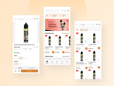 Vape Shop E-commerce App