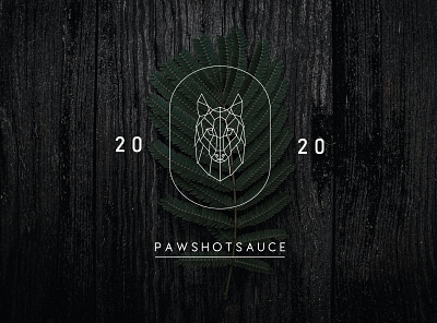 Paws HotSauce MELANIE DESIGN 2 branding business creative flat icon illustration logo minimal minimalist minimalist logo minimalistic