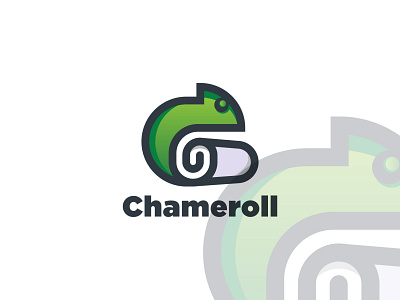 Chameroll animal animal logo branding designer flat icon identity design illustration illustrator logo