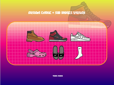 custom youth equipment sub badge twitch for client 2021 behavior customtwitch designicon equipment freepick gamers icon minimalist mouse school shoe streamer subbadge tools twitch young youngstudio youth youtube