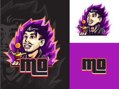 Custom Mo logo twich esports