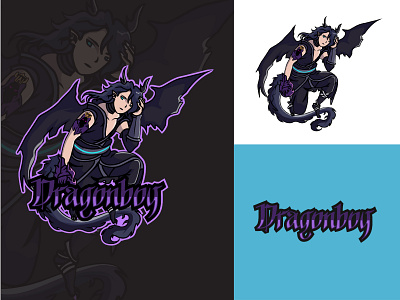 Custom logo esports for Dragonboy