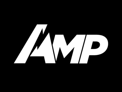 Amp Logo logo yet another lightning bolt