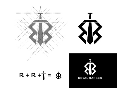 ROYAL RANGER 3d abstract logo animation branding branding design business logo design flat logo graphic design illustration lettering logo logo logo design minimal logo minimalist logo modern logo r r logo ui wording logo