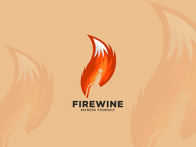 FIREWINE 3d animation branding branding design business logo design fire graphic design illustration logo logo design minimal logo minimalist logo modern motion graphics ui wine
