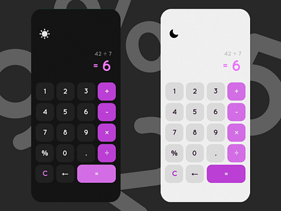 Calculator UI adobexd app calculator calculatorui dailyui figma indonesia indonesian math mobileapp ui uidesign ux uxdesign