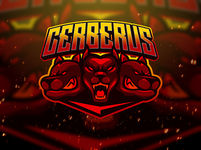 cerberus cartoon cerberus esports gaming gaminglogo logo mascot mascotlogo