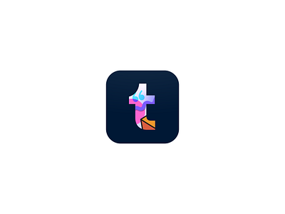 Tumblr Icon Design graphic design icon vector