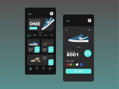 Nike SB - Concept App Design