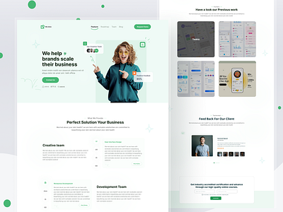 Digital Agency Landing page