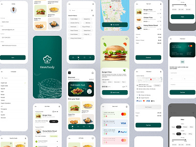 HmmFood App app app ui delivery delivery app food food app food delivery app home food mobile app ui design