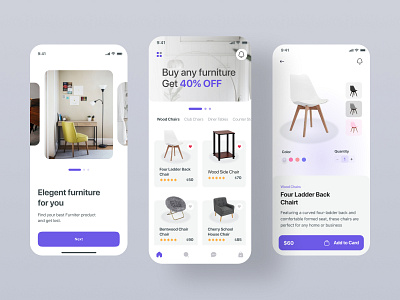 Mobile App - Furniture Shop