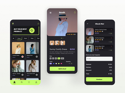 Clothing Mobile app