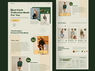 Fshioneds ---- Man Fashion Landing Page article clothing ecommerce fashion fashion blog fashion store fresh handsome landing page man man fashion man fashions modern outfit street wear style trend trend 23 uiux web design