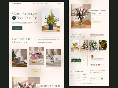 Gift Shop Landing Page