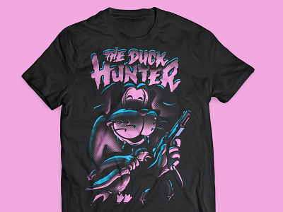 The Duck Hunter duck hunter gamer illustration nes retro t-shirt