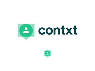 Contxt logo app branding contacts context illustrator logo saas