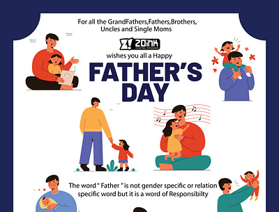 Fathers Day Instagram fathersday illustrations zoinkdigitaldesigns