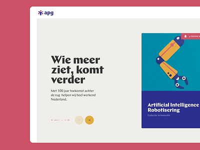 APG | Tablet Carousel Design cards ui carousel component animation corporate design design flat design fluid motion masking motion motion design pension pensions quick tips see through typogaphy ui ux web