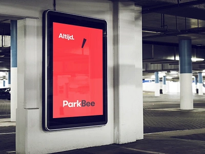 ParkBee | Parking Lot Digital Ad animation branding design digital ad fluid motion illustration motion motion design motion language parkbee parking parking app parkinglot typography vector