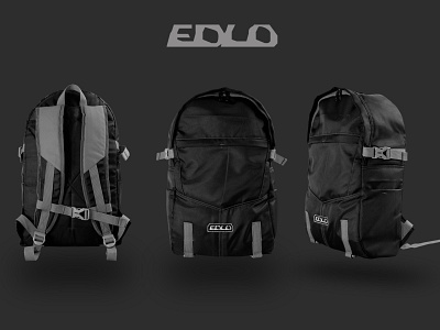 Edlo Noir Backpack backpack dailyuse dailywear everydaycarry industrialdesign