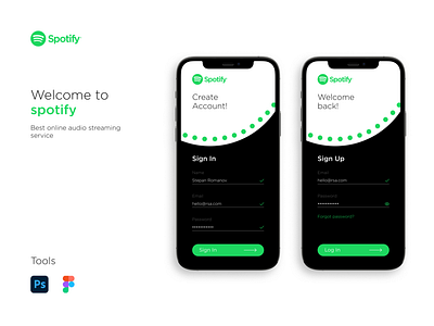 Spotify   Sign In / Sign Up