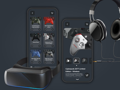 Gaming Controller e-commerce app