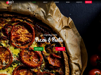 Luigi's - WebSite X5 Pro Theme