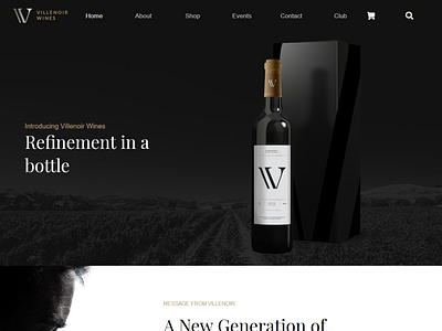 Villenoir Wines - WebSite X5 Pro Theme