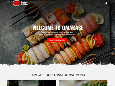 Omakase - WebSite X5 Pro Template