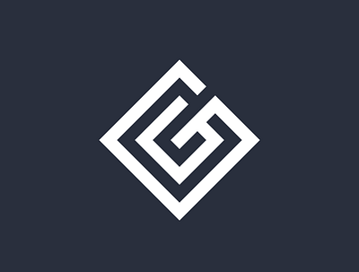 gg app branding design flat icon logo minimal ui ux vector web