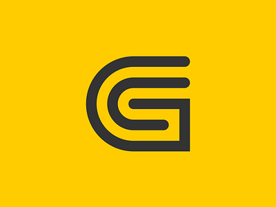 GC logo app branding design flat icon logo minimal ui ux vector web