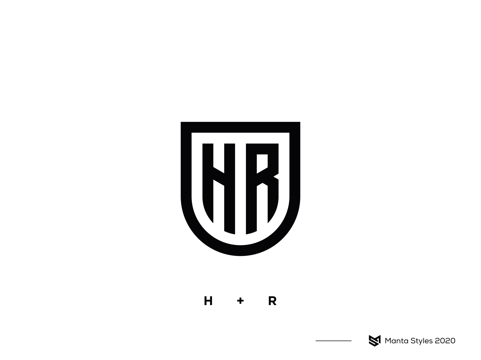 HR LOGO by Manta_styles on Dribbble