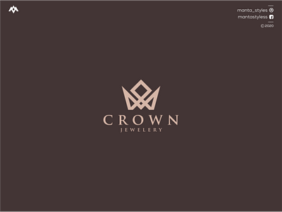 CROWN LOGO app branding design icon illustration letter logo logodesign logomaker minimal typography vector