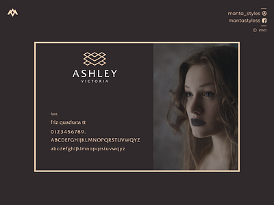 Ashley Victoria app branding design icon illustration letter logo minimal typography vector