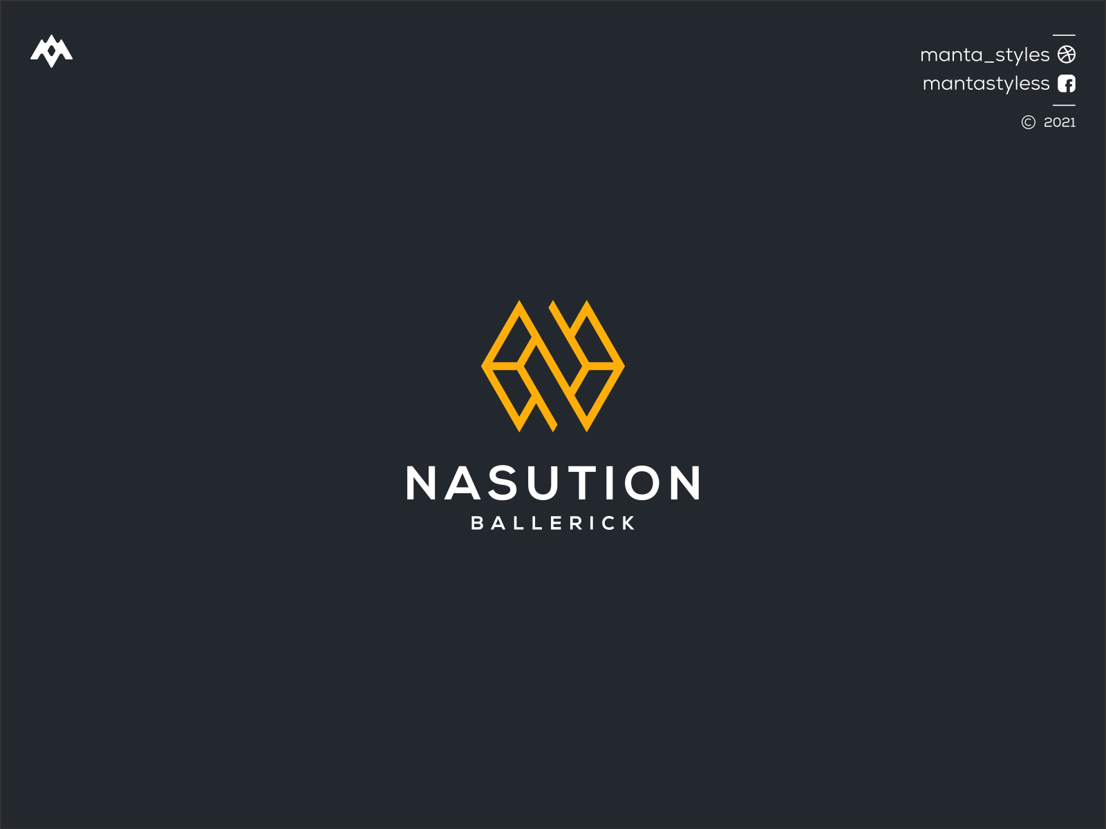 Nasution Ballerick by Manta_styles on Dribbble