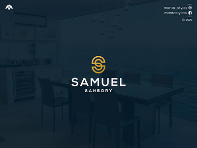 Samuel Sanbory app branding design icon illustration letter logo logomaker minimal typography vector