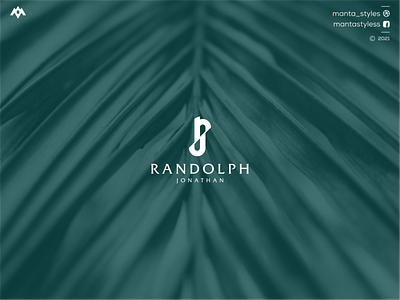 Randolph Jonathan app branding design icon illustration letter logo logomaker luxury logo minimal monogramlogo typography ui ux vector