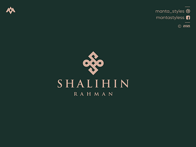 Shalihin Rahman app branding design icon illustration letter logo minimal typography ui ux vector