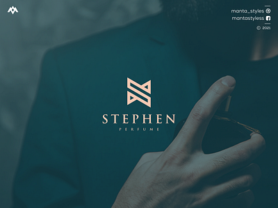 Stephen Perfume app branding design icon illustration letter logo logomaker logotype minimal typography ui ux vector